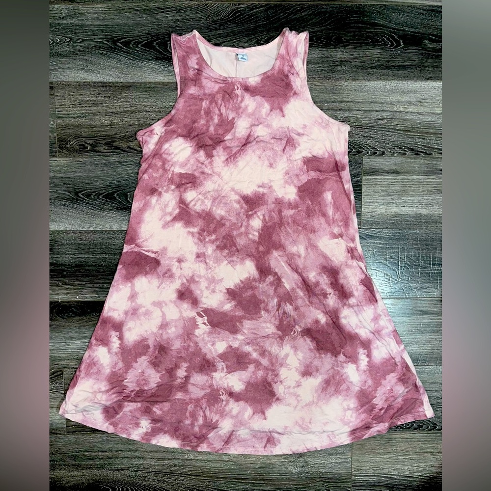 Old Navy Tie Die Mini Dress Medium